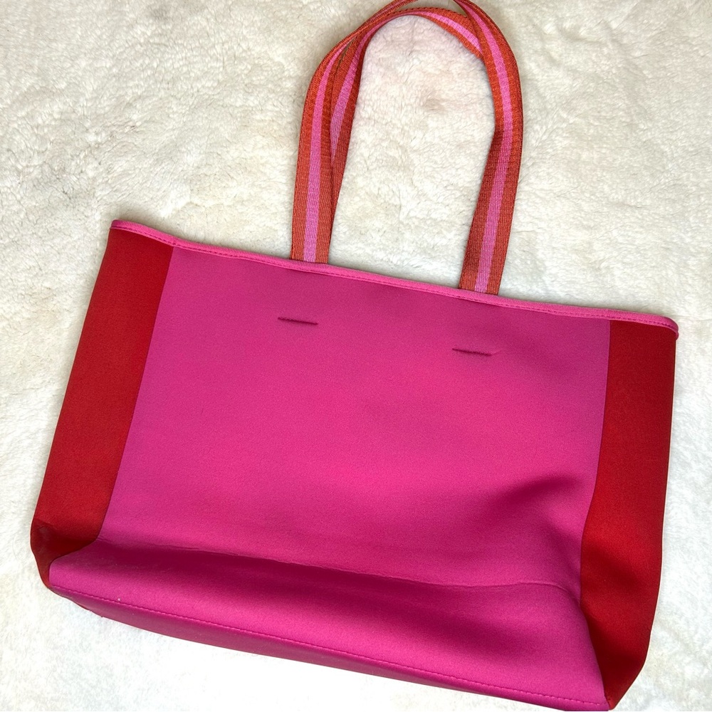 Summersalt Pink & Red Neoprene Beach Pool Bag